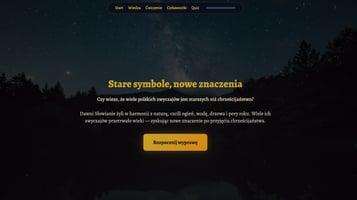 Interaktywna lekcja w Canva – „Stare symbole, nowe znaczenia”
