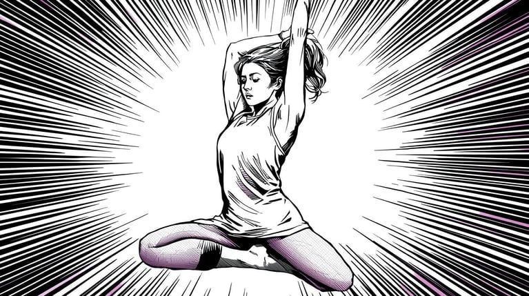 Instruktorka jogi Luzern podczas osobistej praktyki