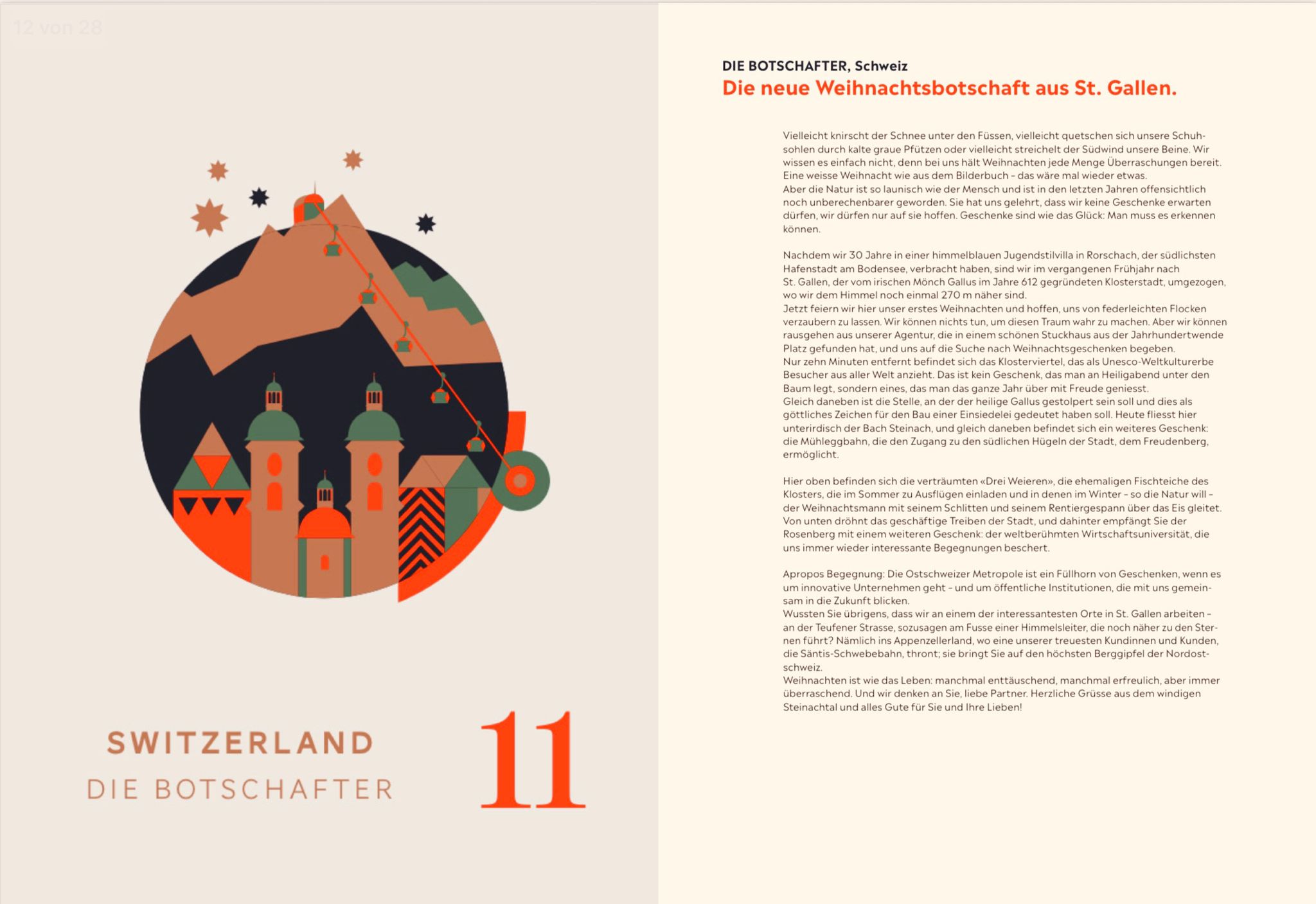 Kalendarz adwentowy, projekt po niemiecku, baza wiedzy