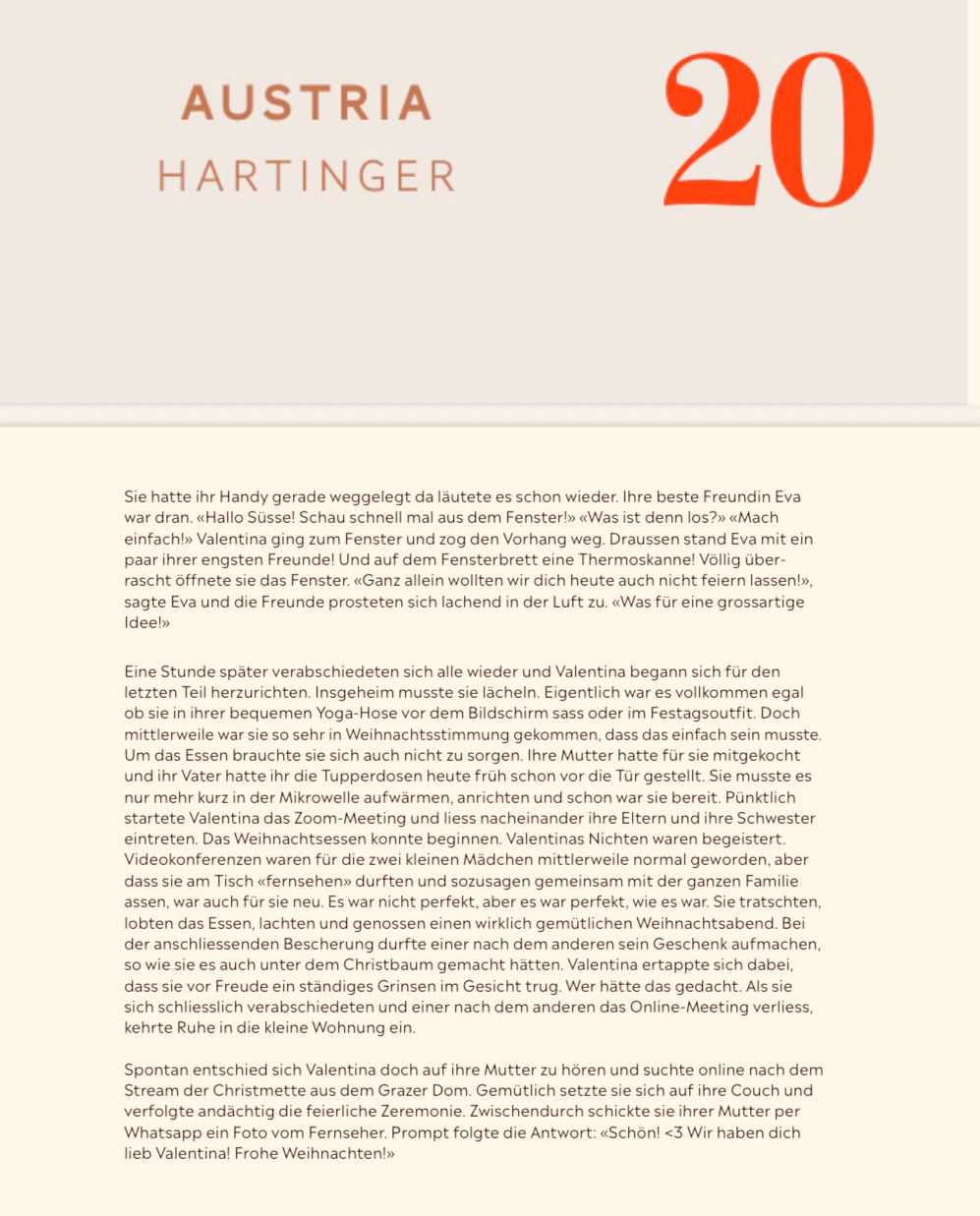 Kalendarz adwentowy, projekt po niemiecku, baza wiedzy