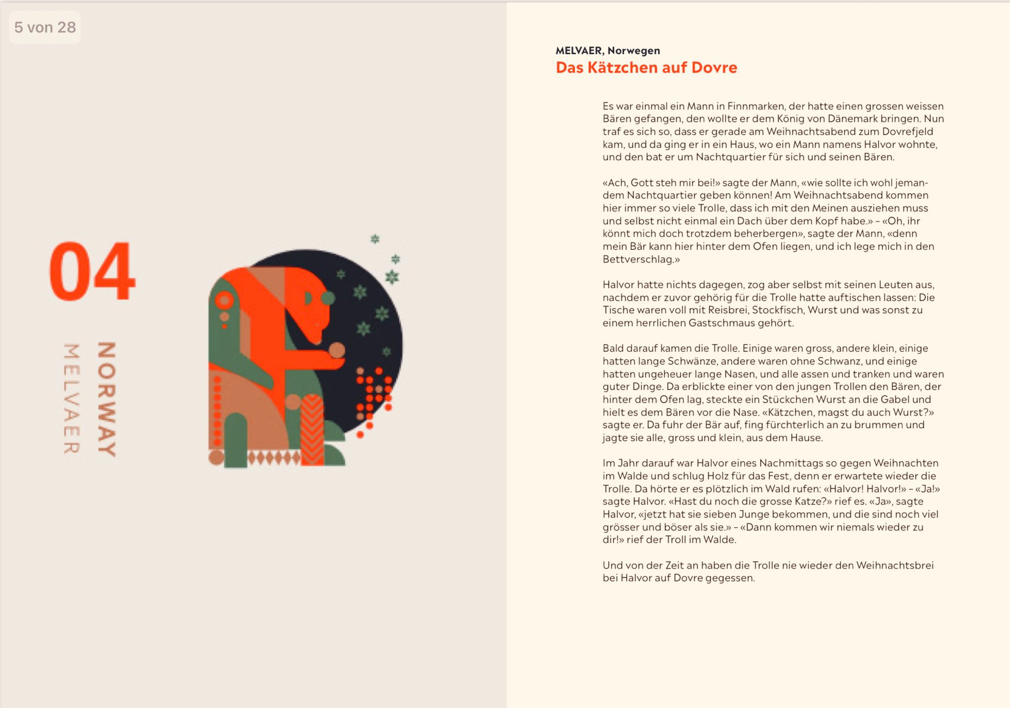 Kalendarz adwentowy, projekt po niemiecku, baza wiedzy