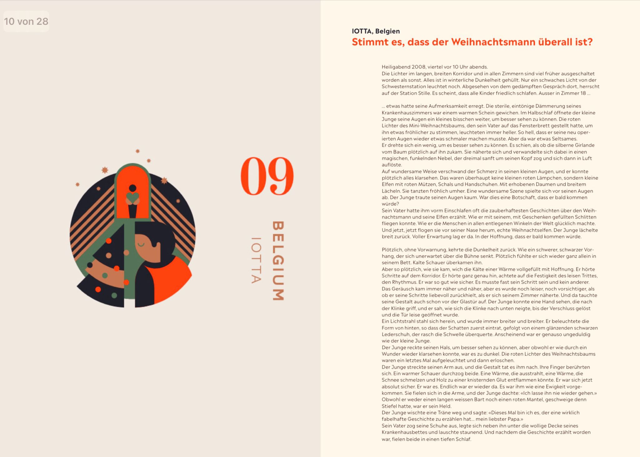 Kalendarz adwentowy, projekt po niemiecku, baza wiedzy