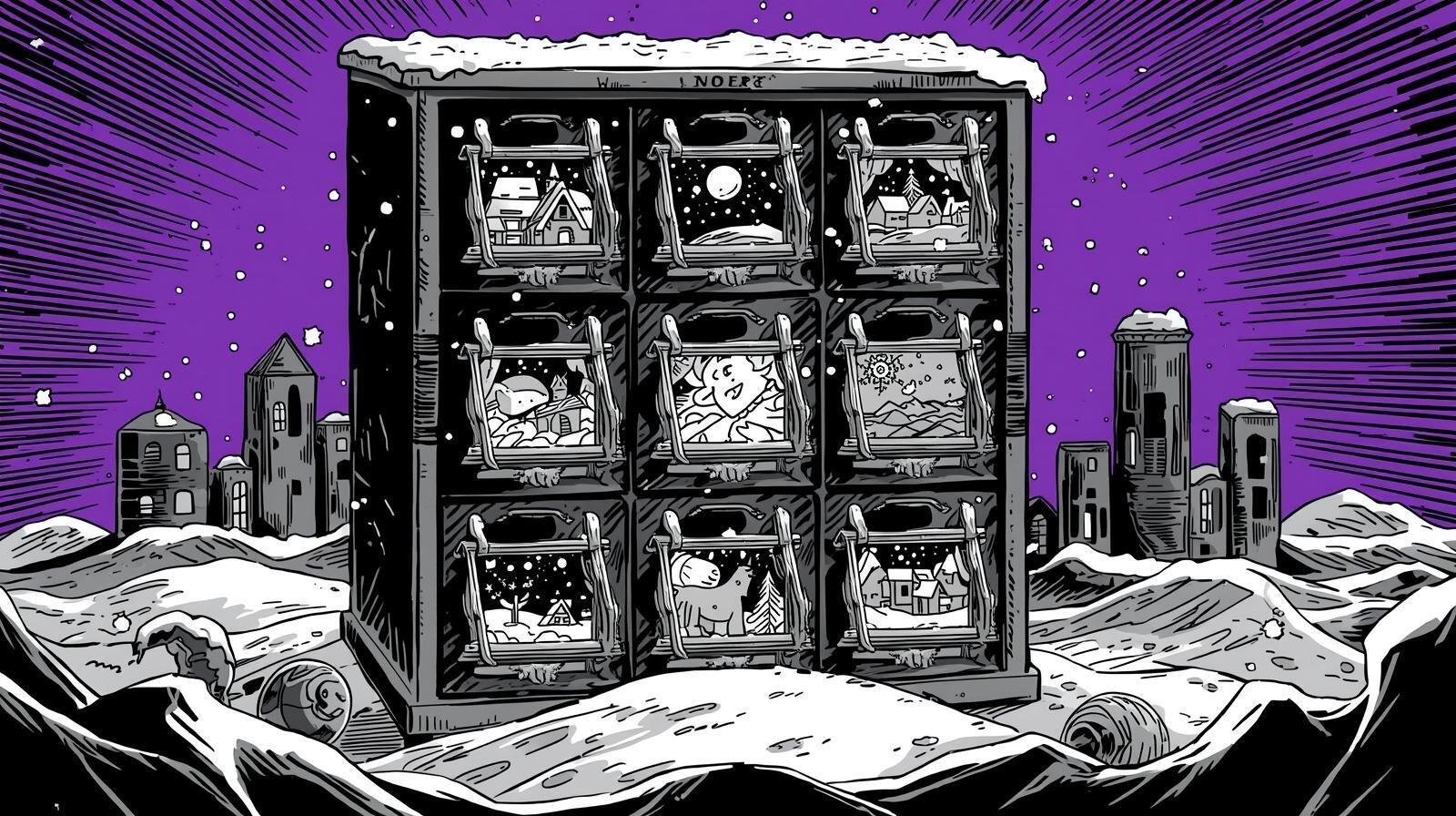 kalendarz adwentowy, canva